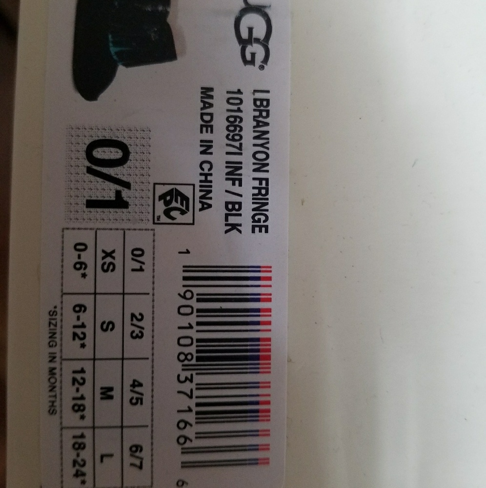 Ugg Kids Branyon Fringe (Infant/Toddler) - Picture 4 of 5